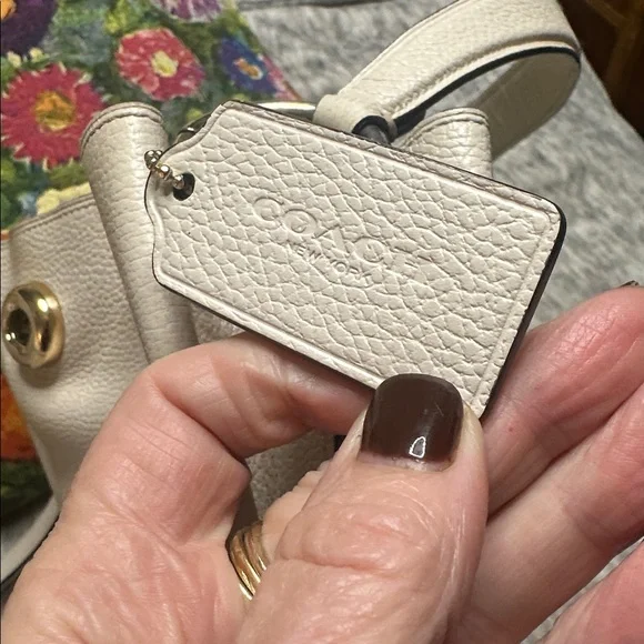 Coach Charlie Bucket Polished Pebbled Leather Crossbody Bag - Picture 5 of 16